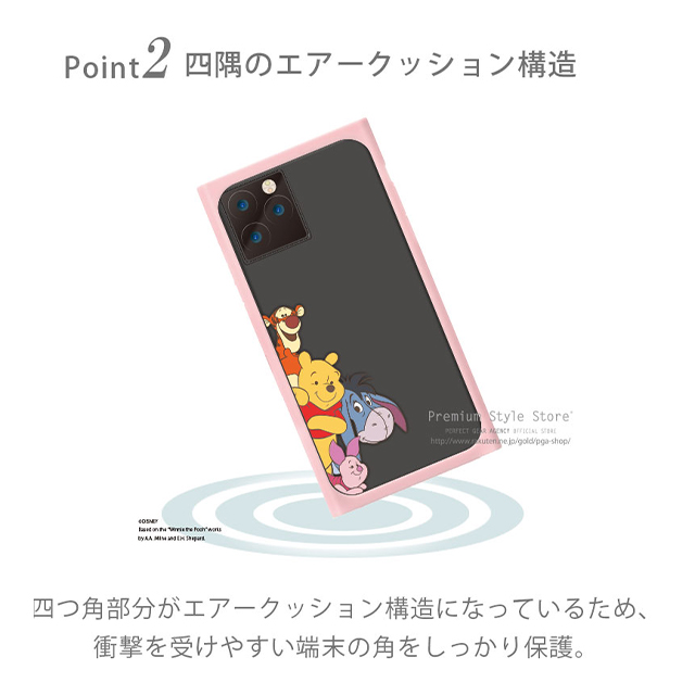 【iPhone11 Pro ケース】ガラスタフケース (ミッキー＆フレンズ)サブ画像