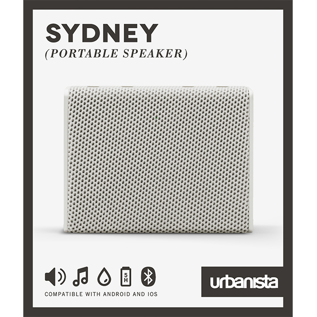 Sydney Pocket-Sized Speaker (White Mist - White)サブ画像