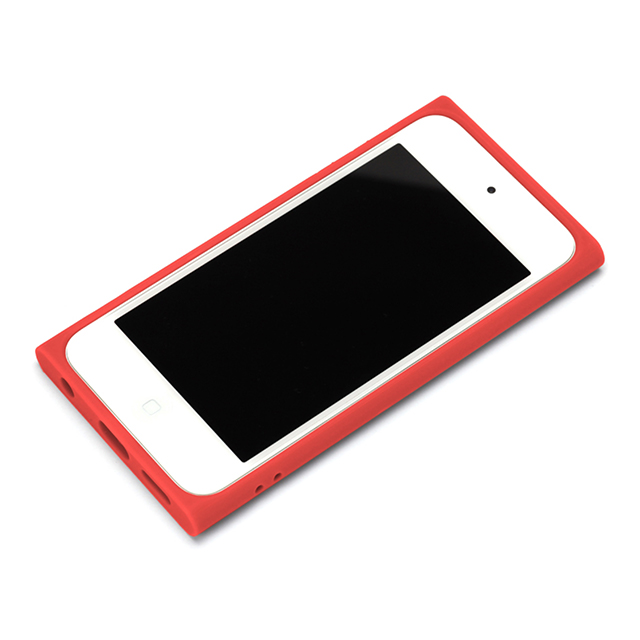 【iPod touch(第7/6/5世代) ケース】ガラスタフケース (レッド)サブ画像