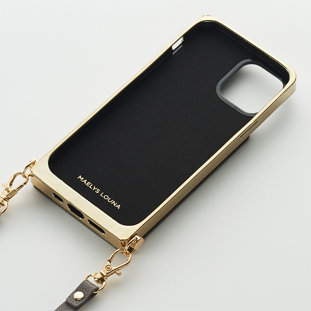 【iPhone12/12 Pro ケース】Cross Body Case for iPhone12/12 Pro (beige)サブ画像