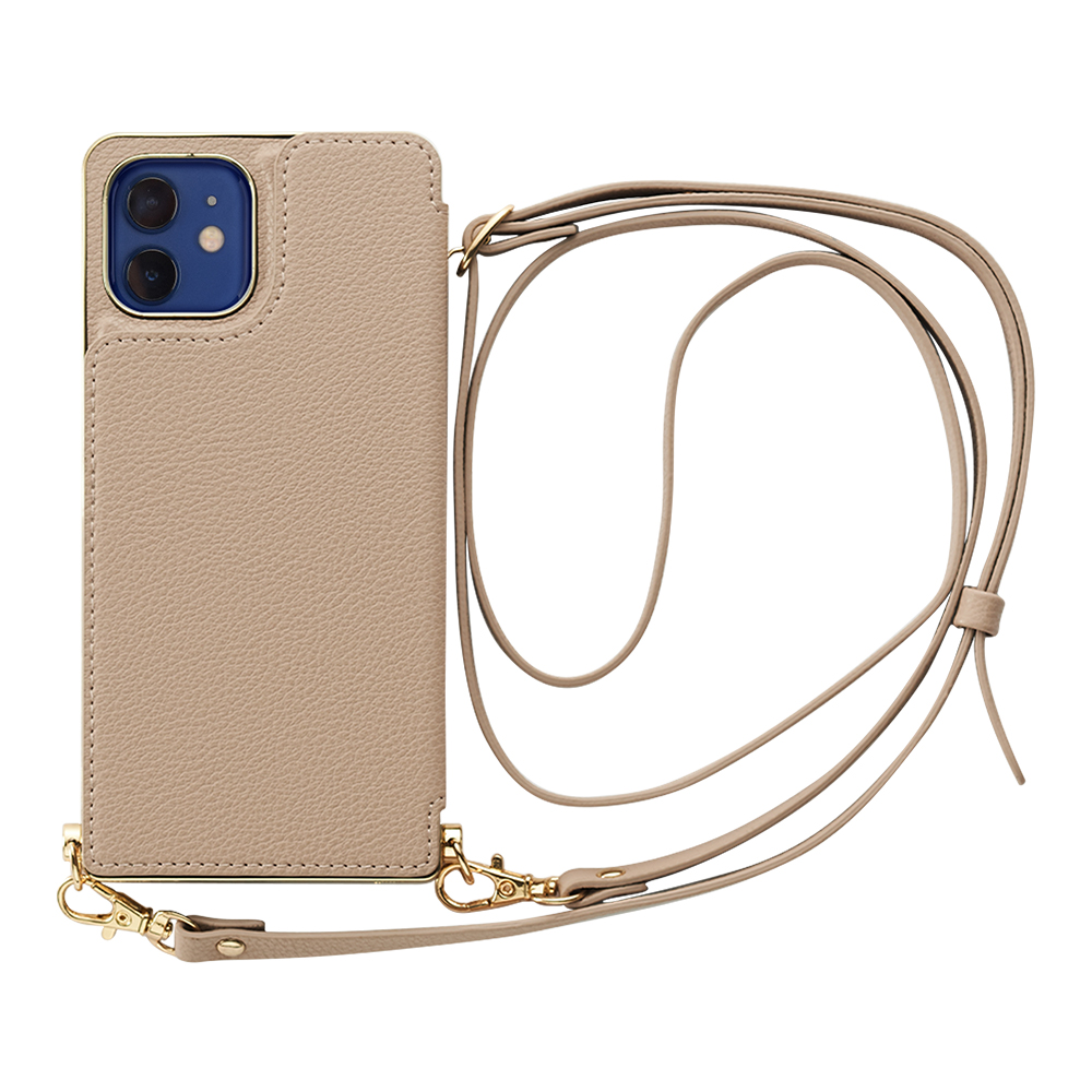 【iPhone12/12 Pro ケース】Cross Body Case for iPhone12/12 Pro (beige)goods_nameサブ画像