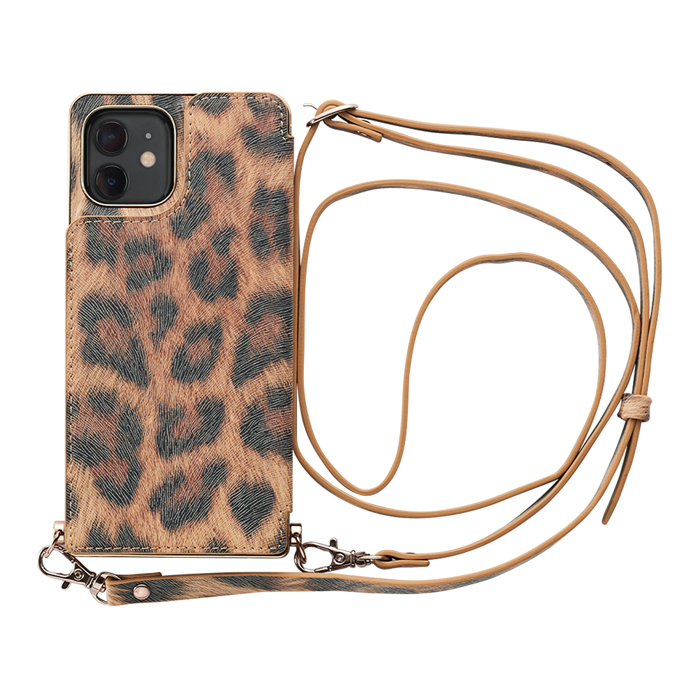 【iPhone12/12 Pro ケース】Cross Body Case Animal Series for iPhone12/12 Pro （leopard）goods_nameサブ画像