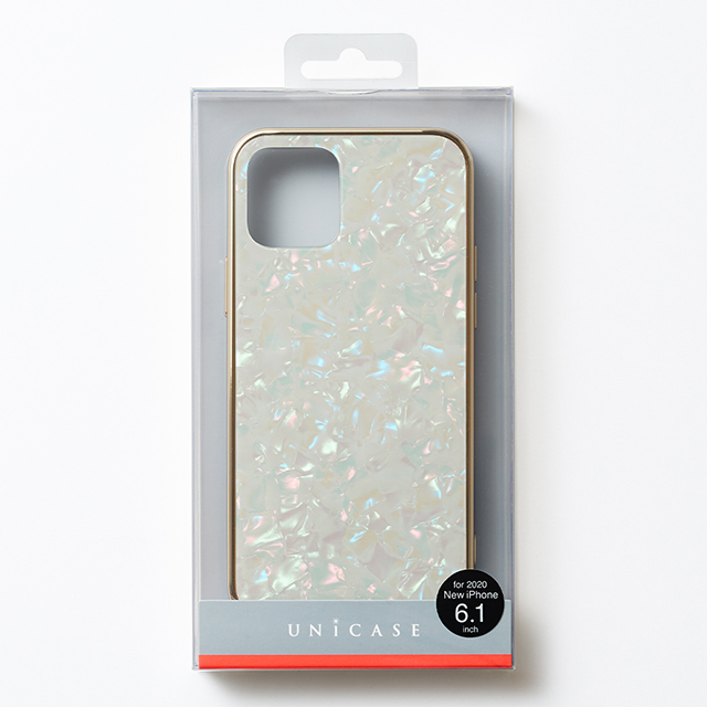 【iPhone12/12 Pro ケース】Glass Shell Case for iPhone12/12 Pro (white)サブ画像