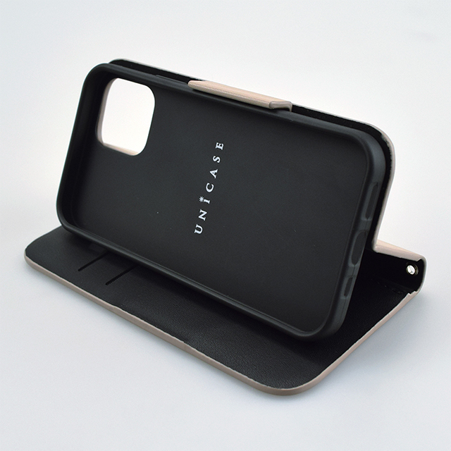 【iPhone12 mini ケース】Daily Wallet Case for iPhone12 mini (gray blue)サブ画像