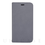 【iPhone12/12 Pro ケース】Daily Wallet Case for iPhone12/12 Pro (gray blue)