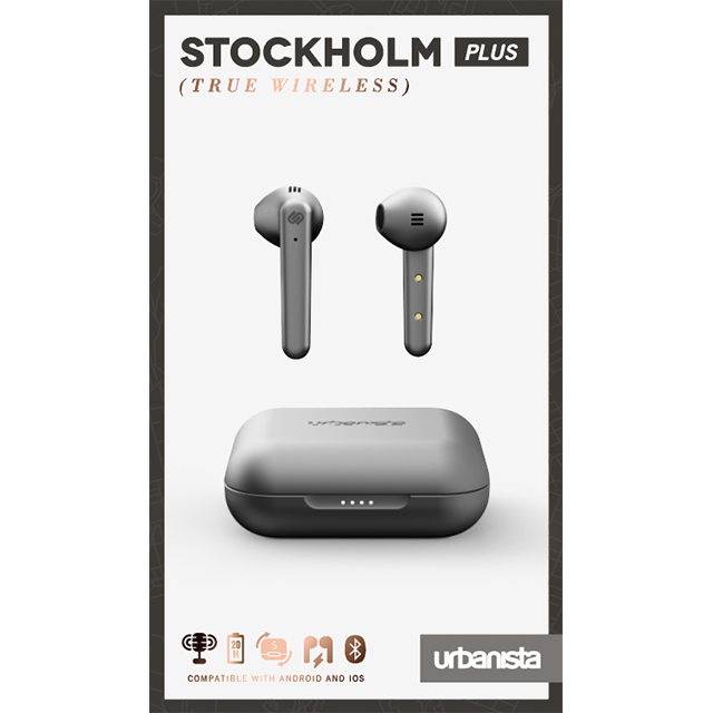 【完全ワイヤレスイヤホン】STOCKHOLM PLUS True Wireless (Titanium)goods_nameサブ画像