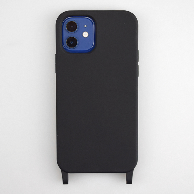 【iPhone12/12 Pro ケース】Shoulder Strap Case for iPhone12/12 Pro (black)サブ画像
