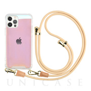 【iPhone12/12 Pro ケース】Shoulder Strap Case for iPhone12/12 Pro (ivory)