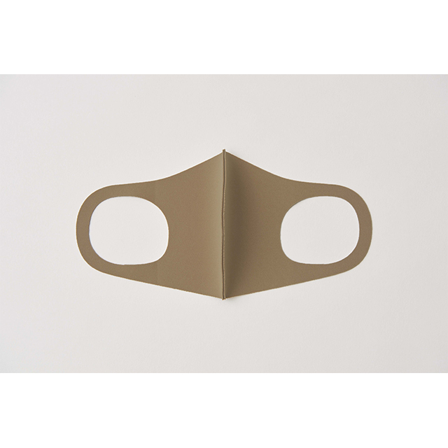 デザイナーズパックマスク[冷感（涼感）･抗菌･防臭･360度ストレッチ性能付き] レディース (ベージュ)goods_nameサブ画像