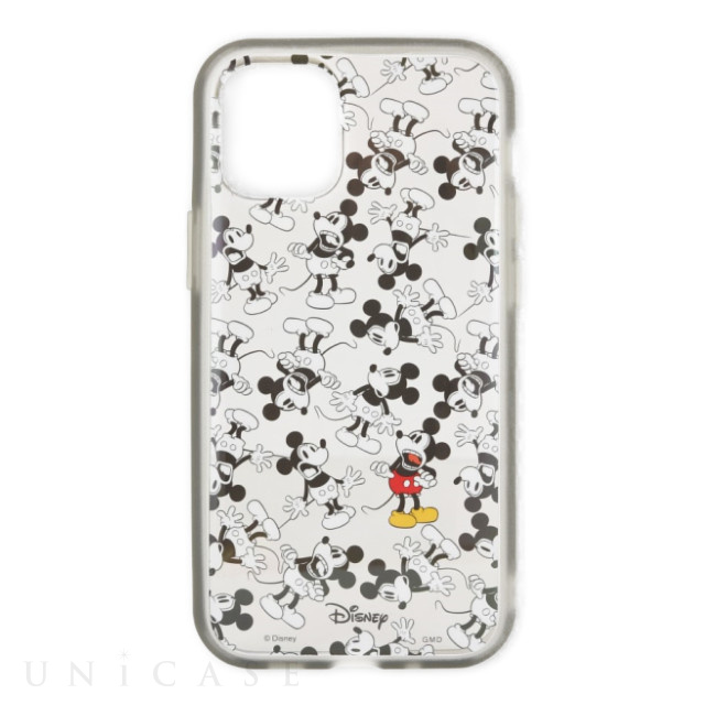【iPhone12 mini ケース】ディズニー/ディズニー・ピクサーキャラクター IIII fit Clear (ミッキーマウス)