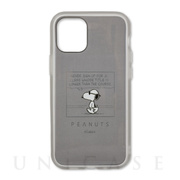 【iPhone12 mini ケース】ピーナッツ IIII fit Clear (ジョー・クール)