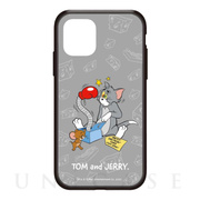 【iPhone12 mini ケース】トムアンドジェリー IIII fit (グレー)