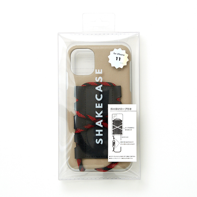 【iPhone11 ケース】SHAKE PULLEY iPhonecase (Black)サブ画像
