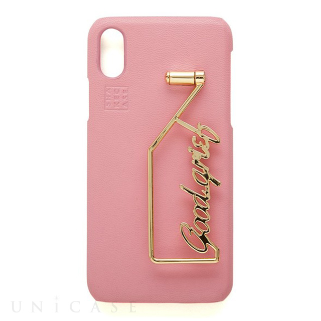 【iPhoneXS/X ケース】SHAKE GOODGRIEF iPhonecase (Pink)