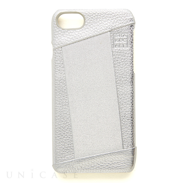 【iPhoneSE(第3/2世代)/8/7/6s/6 ケース】SHAKE GUM METALLIC iPhonecase (Silver)