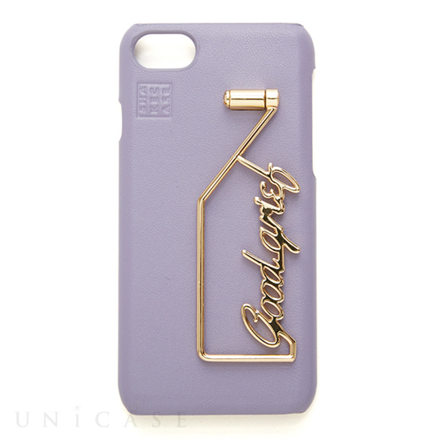 【iPhoneSE(第3/2世代)/8/7/6s/6 ケース】SHAKE GOODGRIEF iPhonecase (Purple)