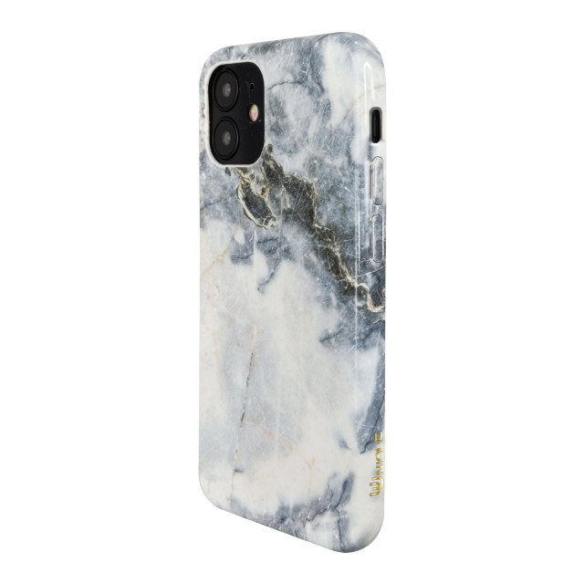 【iPhone12 mini ケース】ECO Printed Cases Case (Blue Quartz Marble)サブ画像