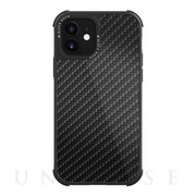【iPhone12 mini ケース】Robust Case Real Carbon (Black)