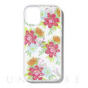 【iPhone12 mini ケース】AntiMicrobial Clear Coat (WILDFLOWER BOQUET)