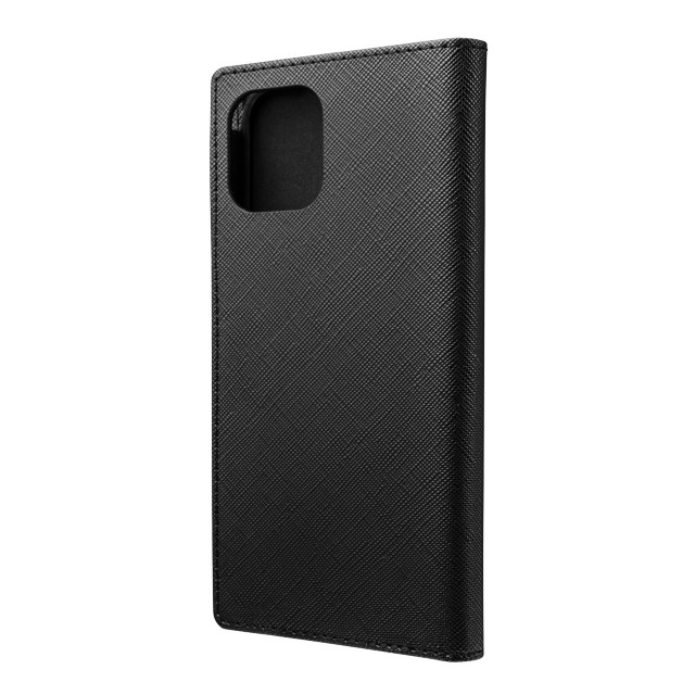 【iPhone12/12 Pro ケース】“EURO Passione” PU Leather Book Case (Black)サブ画像