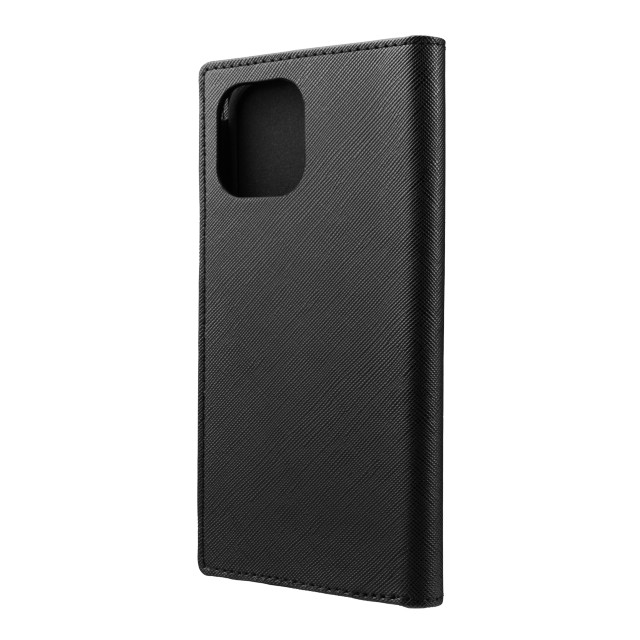 【iPhone12 Pro Max ケース】“EURO Passione” PU Leather Book Case (Black)サブ画像