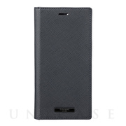 【iPhone12/12 Pro ケース】“EURO Passione” PU Leather Book Case (Dark Navy)