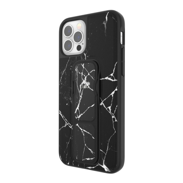 【iPhone12/12 Pro ケース】CLEAR GRIPCASE Marble (Marble Black)サブ画像