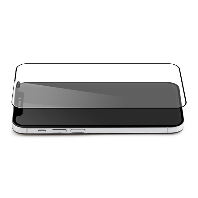 【iPhone12 mini フィルム】貼りミスゼロ全面保護ガラス (光沢)サブ画像
