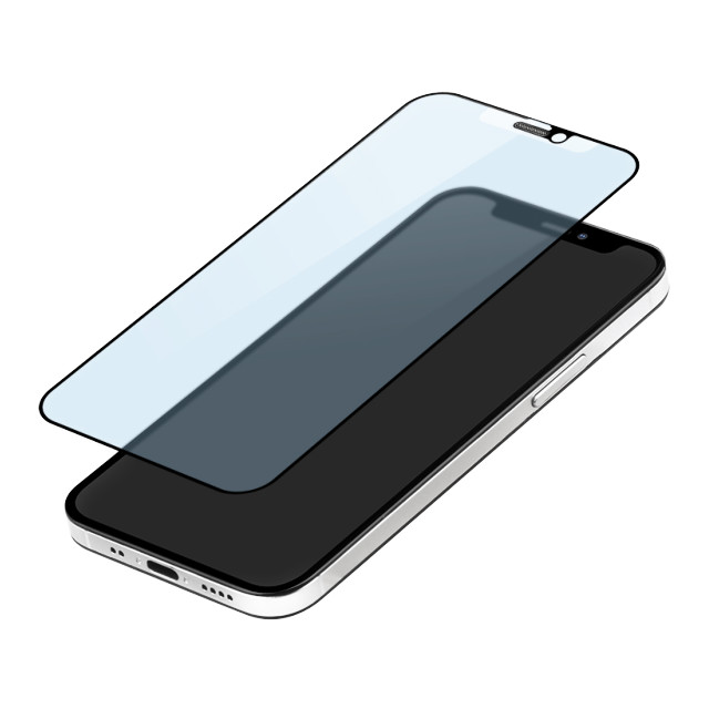 【iPhone12 mini フィルム】貼りミスゼロ全面保護ガラス (マット・ブルーライトカット)サブ画像