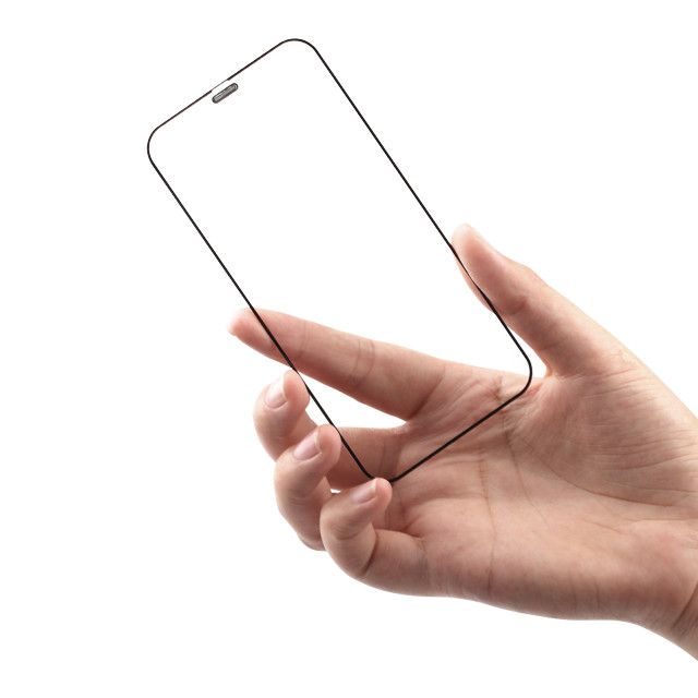 【iPhone12 mini フィルム】貼りミスゼロ全面保護ガラス (抗菌)サブ画像