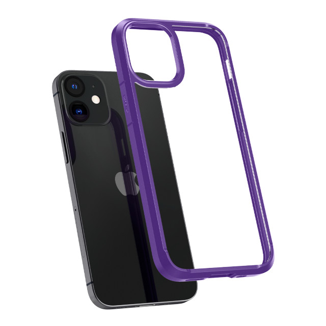 【iPhone12 mini ケース】Crystal Hybrid (Hydrangea Purple)サブ画像