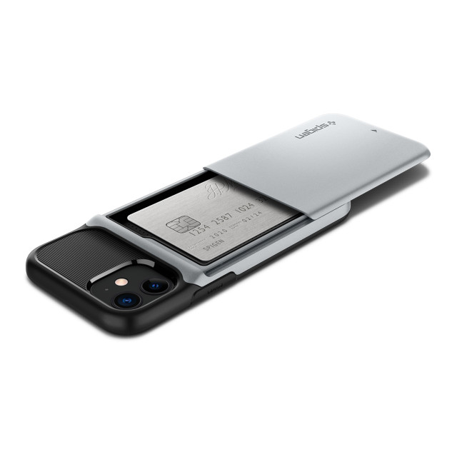 【iPhone12 mini ケース】Slim Armor Wallet (Satin Silver)サブ画像