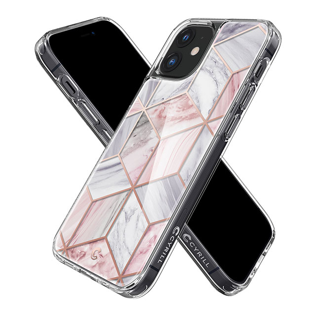 【iPhone12 mini ケース】Cecile (Pink Marble)サブ画像