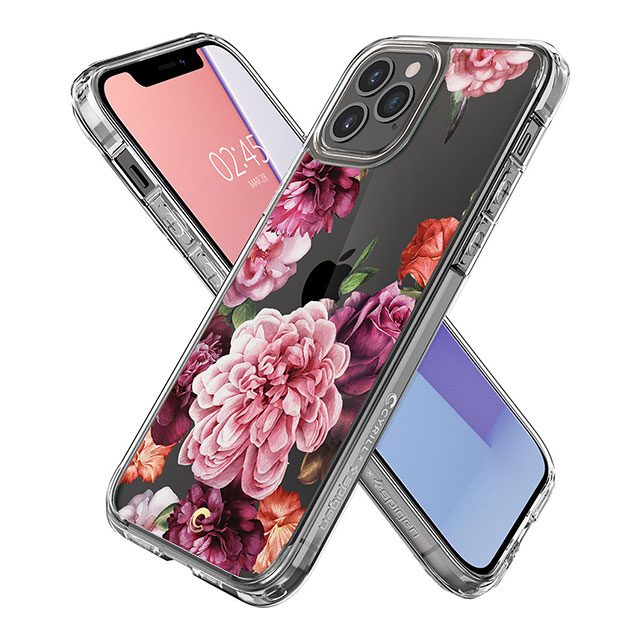 【iPhone12/12 Pro ケース】Cecile (Rose Floral)サブ画像