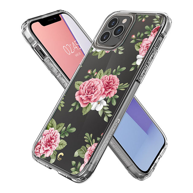 【iPhone12/12 Pro ケース】Cecile (Pink Floral)サブ画像