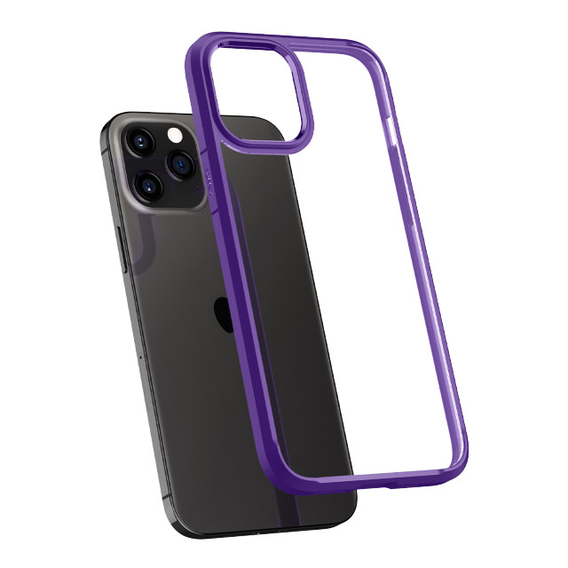 【iPhone12 Pro Max ケース】Crystal Hybrid (Hydrangea Purple)サブ画像