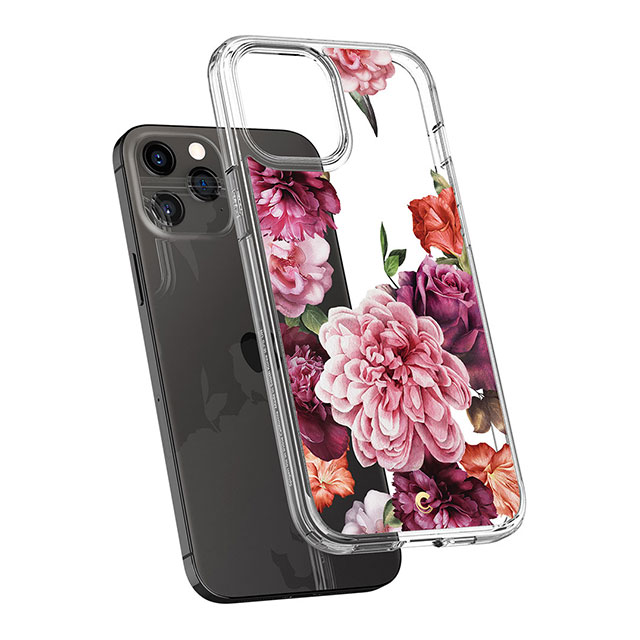 【iPhone12 Pro Max ケース】Cecile (Rose Floral)サブ画像