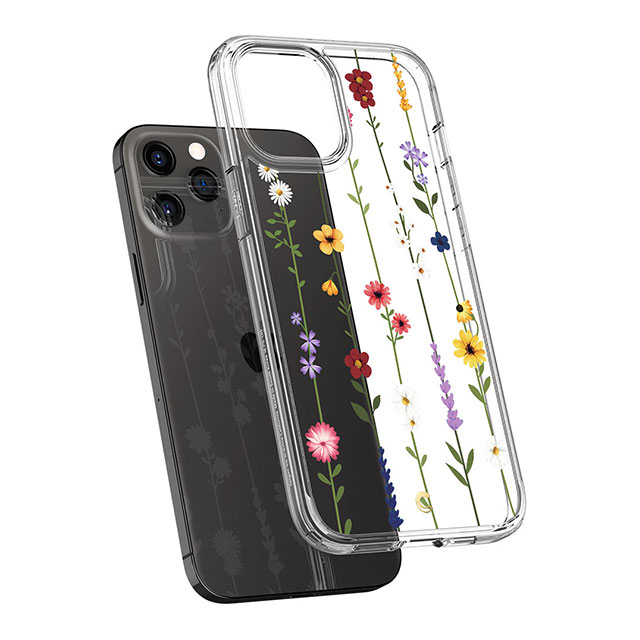 【iPhone12 Pro Max ケース】Cecile (Flower Garden)サブ画像