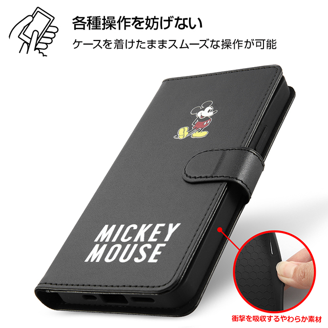 【iPhone12/12 Pro ケース】ディズニーキャラクター/手帳型アートケース マグネット (ミッキーマウス_025)goods_nameサブ画像