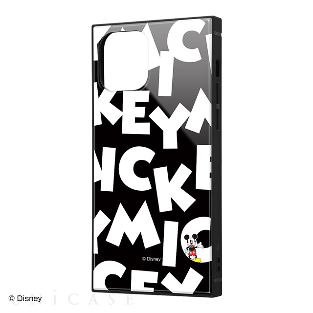 【iPhone12/12 Pro ケース】ディズニーキャラクター/耐衝撃ハイブリッドケース KAKU (ミッキーマウス/I AM)