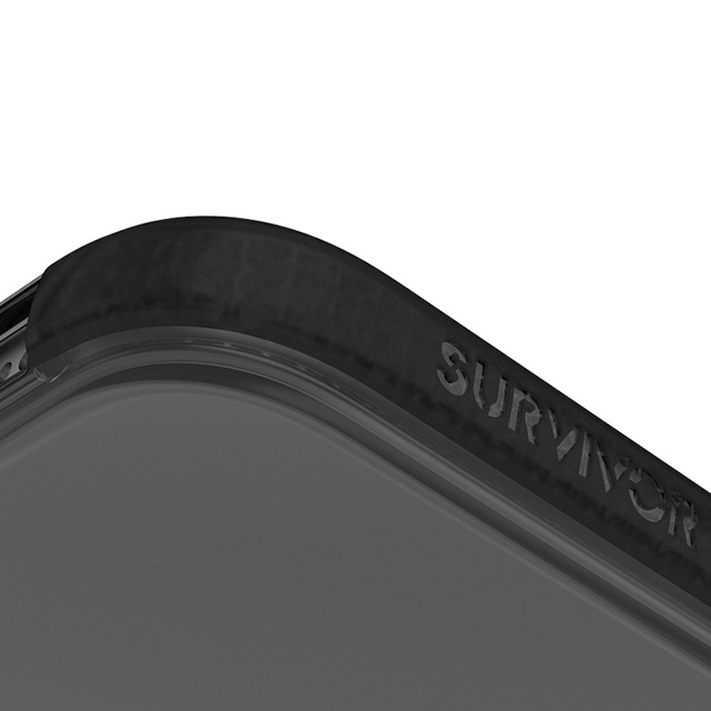 【iPhone12 mini ケース】Survivor Clear (Black)サブ画像