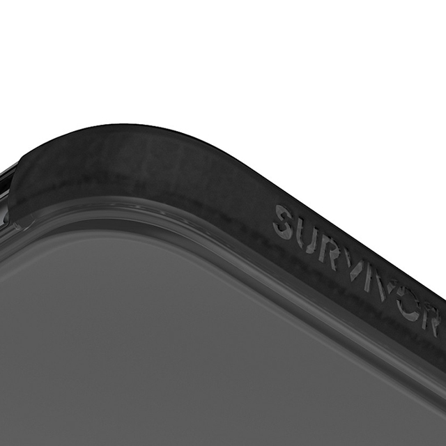 【iPhone12 Pro Max ケース】Survivor Clear (Black)サブ画像