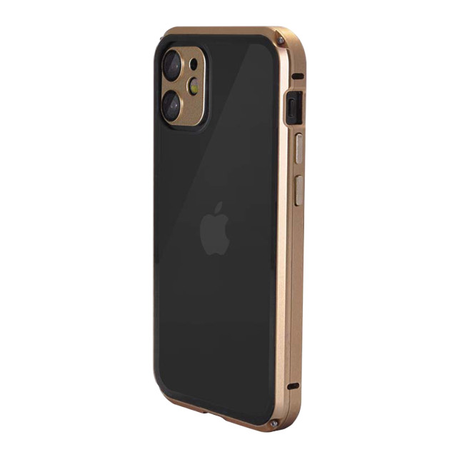 【iPhone12 mini ケース】360°ガードケース (ゴールド)サブ画像