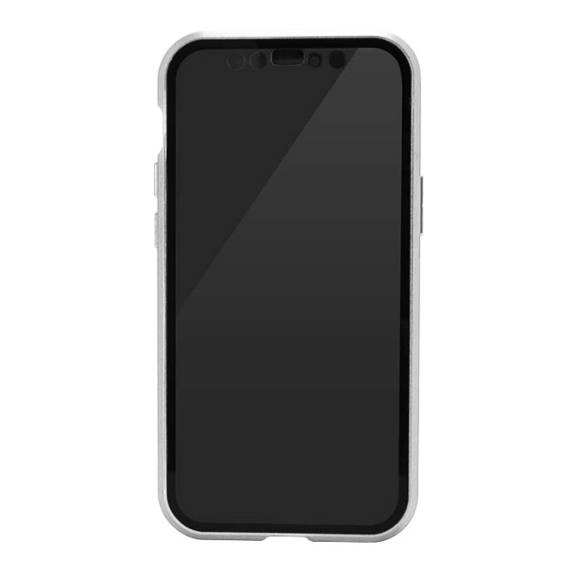 【iPhone12 mini ケース】360°ガードケース (シルバー)サブ画像