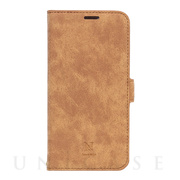 【iPhone12 Pro Max ケース】手帳型ケース Style Natural (Camel)