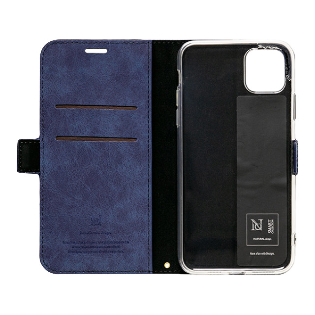 【iPhone12 Pro Max ケース】手帳型ケース Style Natural (Blue)goods_nameサブ画像
