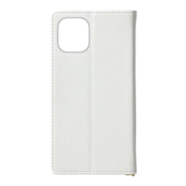 【iPhone12 mini ケース】手帳型ケース Fleur (White)サブ画像