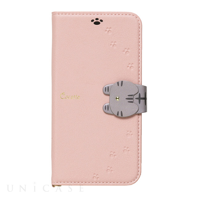 【iPhone12/12 Pro ケース】手帳型ケース Cocotte (Pink Beige)