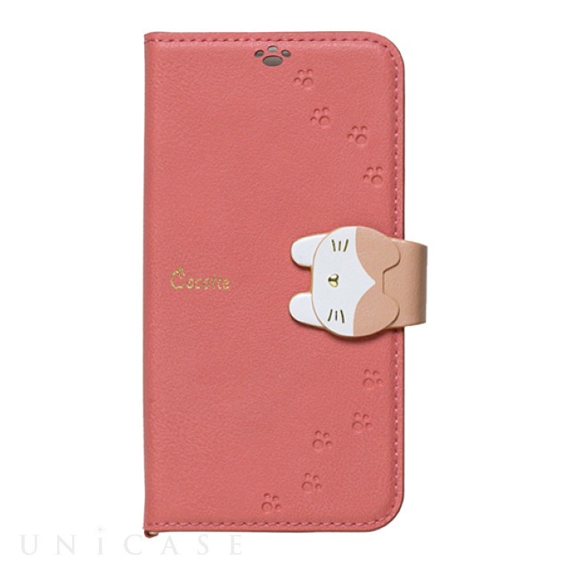 【iPhone12 mini ケース】手帳型ケース Cocotte (Pink)
