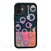 【iPhone12 mini ケース】Twinkle cover (Pink pattern)